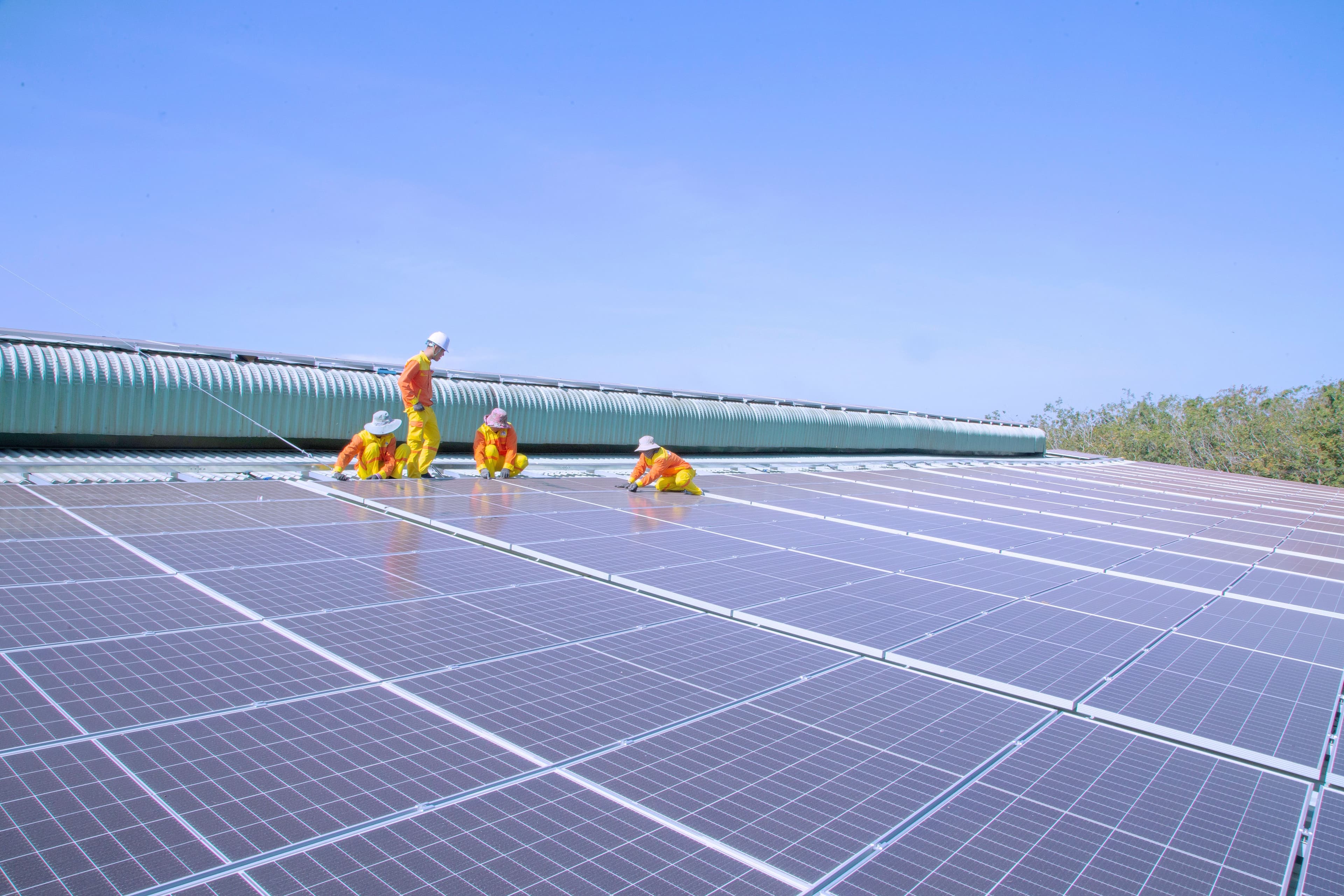 Spanish Town Solar Installation